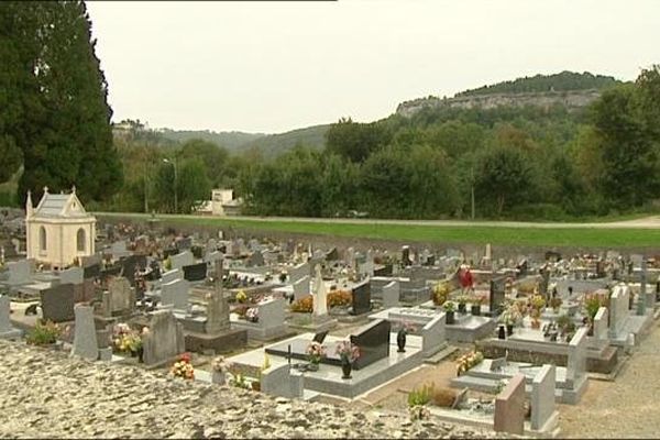 Le cimetière d'Ornans