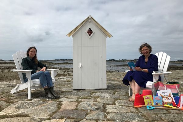 La Cabine de Pages avec Victoria Mas à Roscoff