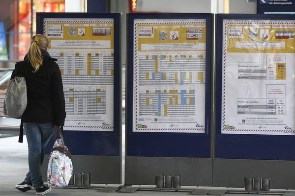 La gare d'Amiens.