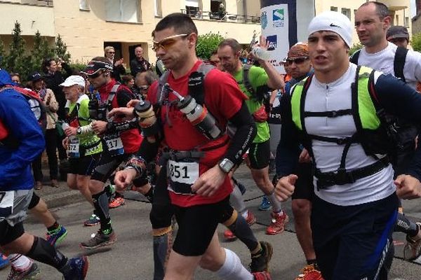 Le coup d'envoi de The Trail Yonne 2014 a été donné samedi 3 mai 2014 à Sens, dans l'Yonne.