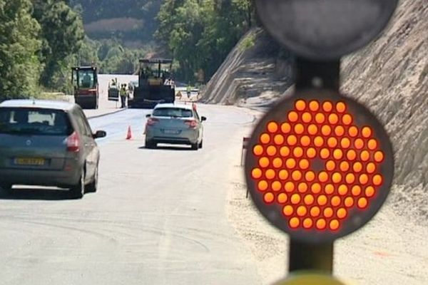 Importants travaux routiers sur la RN 193 entre Bocagnano et Ajaccio (Corse-du-Sud)