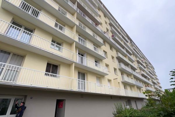 A Metz (Moselle), le chauffage collectif de cet immeuble de 90 logements n’a toujours pas été allumé.