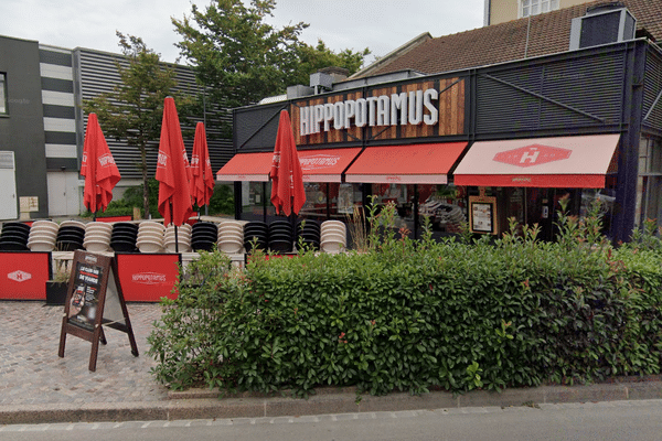 Le restaurant Hippopotamus de Troyes, en août 2022.