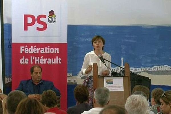 Les ténors du Parti socialiste de l'Hérault étaient présents à l'université de rentrée du parti à Sète. 20 septembre 2015.