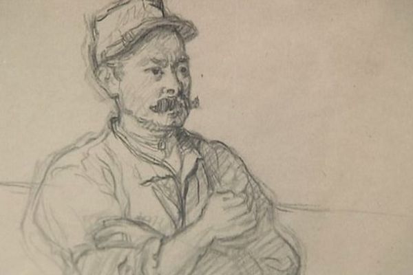 Portraits, scènes de la vie quotidienne, le soldat Lucien Ott a croqué la Grande Guerre sur différents supports.