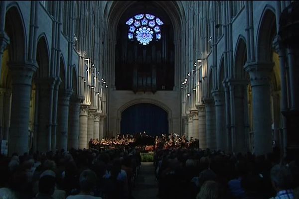 La cathédrale de Laon a accueilli le concert d'ouverture du festival dimanche 4 septembre