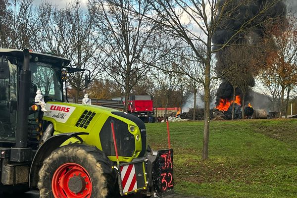 La Fdsea 32 se mobilise à Auch à partir de 15 heures, lundi 2 décembre 2024.