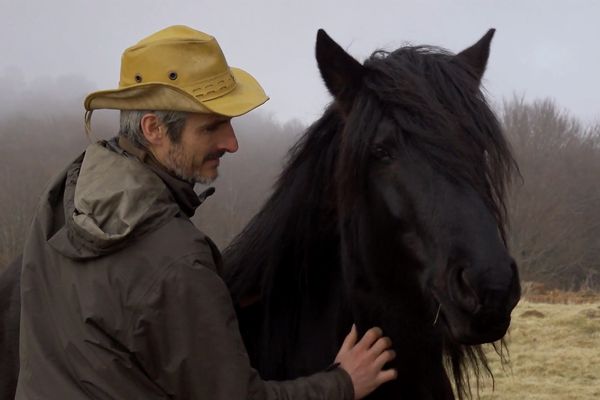 Govan Quinquis, éleveur de chevaux de Mérens