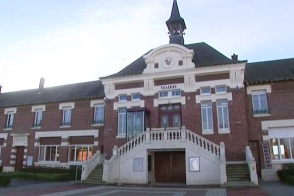 la mairie de Viry-Noureuil (02)