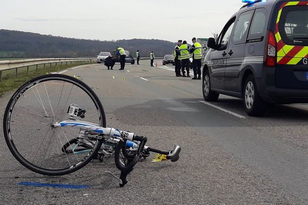 L'accident s'est produit vers l'aérodrome de Thise. 