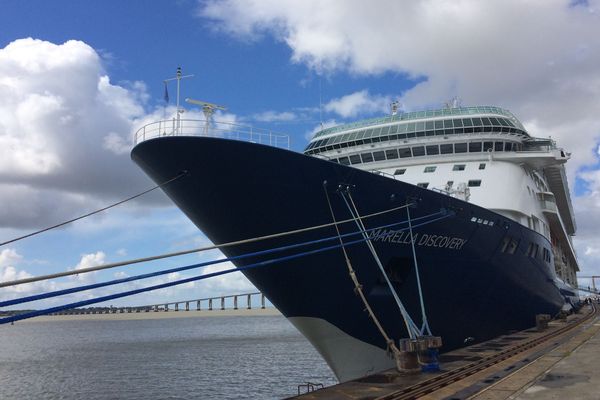 Le Marella Discovery a accosté au Terminal du Grand Ouest (TGO) dimanche 13 mai.