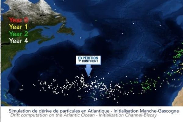 Les expéditions 7°continent localisent et analysent les grandes masses  de déchets dans les océans de la planètes  :  Du 5 au 25 mai 2014  l’expédition partira en Atlantique nord.