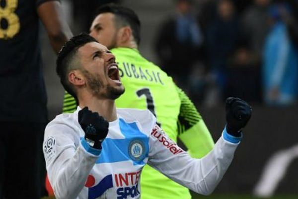 La rage de Rémy Cabella après avoir râté une opportunité de mettre un but.