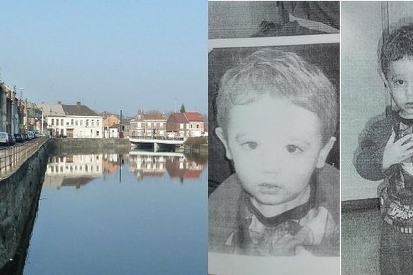 L'enfant a été retrouvé à 6h du matin quai du Petit rempart à Condé-sur-l'Escaut. Photos extraites de l'avis de recherche diffusé par la police.