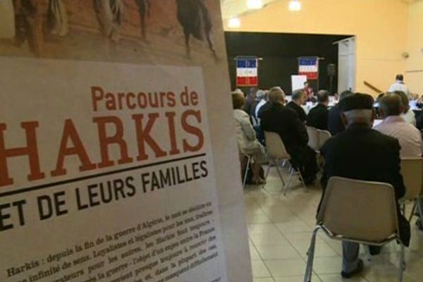 Les associations de harkis du grand sud réunies à St Laurent des arbres dans le Gard - 13 juin 2015