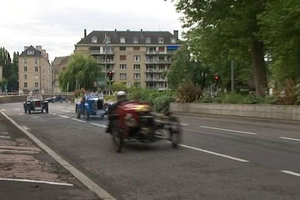 Le cours du général de Gaulle, à Caen, ce dimanche matin. C'est là que s'est produit un accident vers 17 h 30