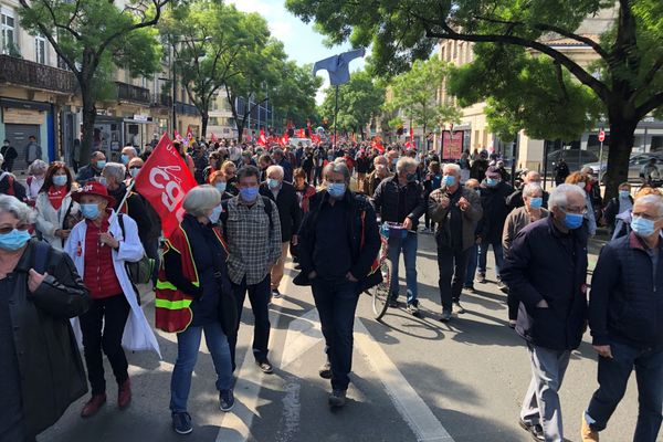 Bordeaux, samedi 1er mai 2021, Ll cortège de la Fête du travail partira à 10 h 30 à l’appel de la CGT, FO, FSU et Solidaires