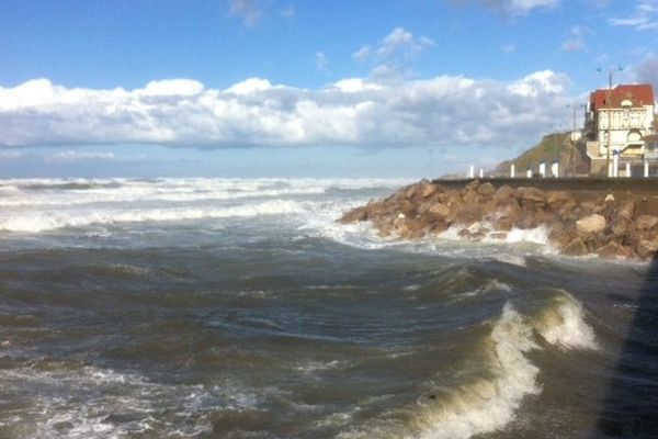 Wimereux, ce mardi midi. 