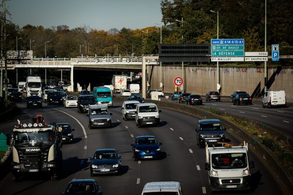 Le périphérique parisien, le 5 novembre dernier (illustration).