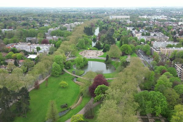 Le parc Barbieux est le coeur vert de la ville de Roubaix.