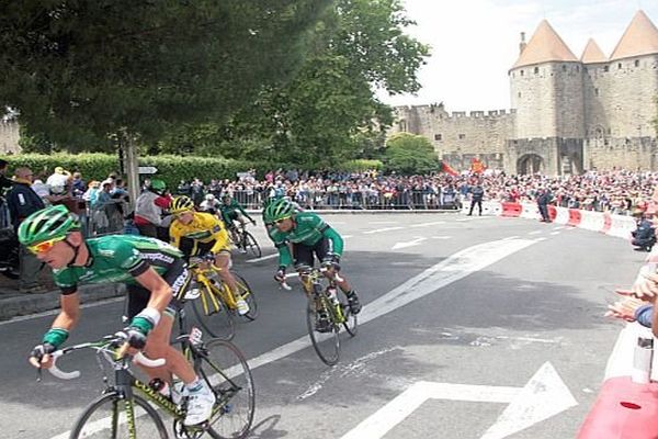 Carcassonne - le Tour de France en 2011