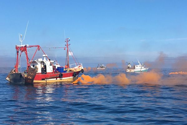 Pour les pêcheurs de la Baie, le futur parc éolien, "c'est la mort de notre activité"