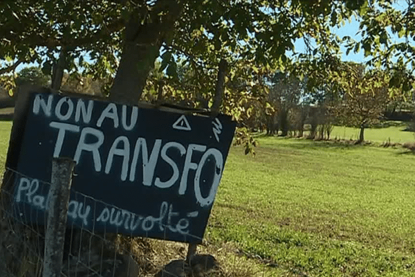 C'est pour lutter contre l'installation d'un transformateur que les militants avaient bloqué un chantier éolien