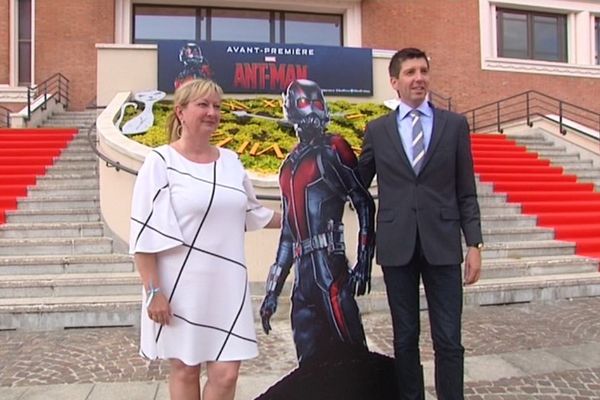 A l'occasion de l'avant-première du film d'Ant-Man à Fourmies, la ville avait déroulé le tapis rouge pour les 232 premiers spectateurs du dernier Marvel. 