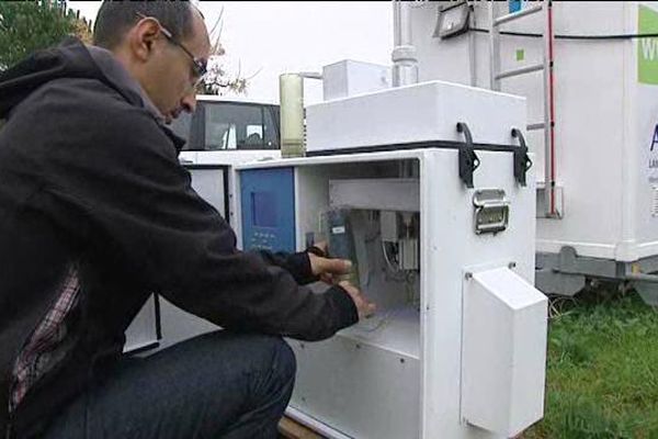 Les relevés de particules ont été effectués par Air LR grâce à une station mobile au pied de l'incinérateur de Lunel-Viel.