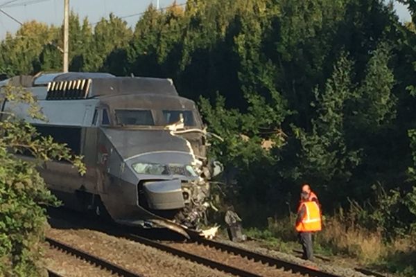 Le TGV doit être évacué par traction