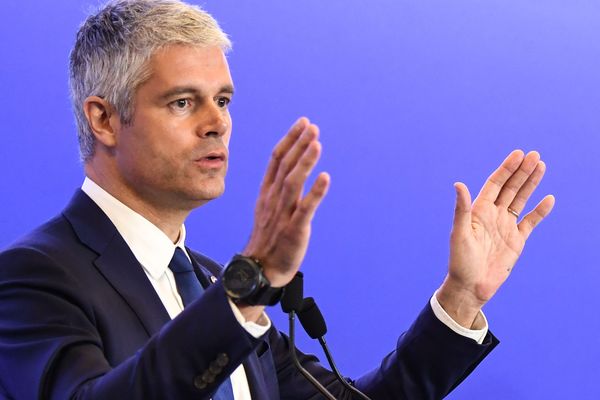 Laurent Wauquiez, président du parti Les Républicains