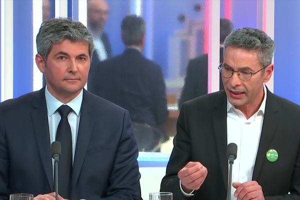 Débat Municipales 2020 Chalon-sur-Saône : Gilles Platret (LR) et Mourad Laoues (EELV) 