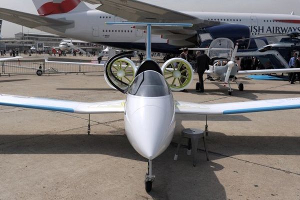 L'E-Fan au Bourget en mars 2013.