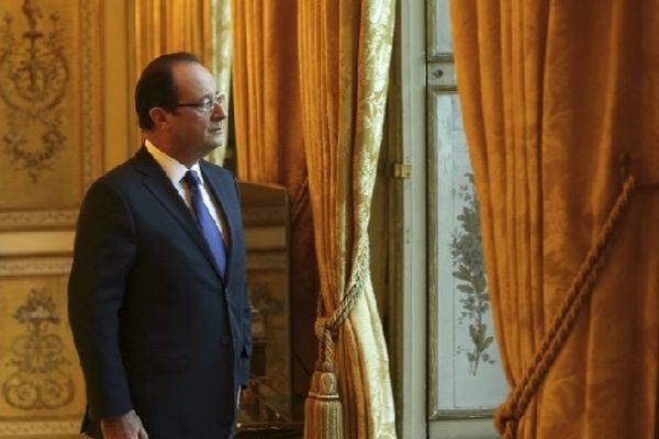 François Hollande à l'Elysée en décembre dernier