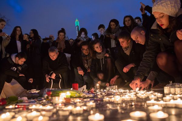 En janvier 2015, des millions de Français s'étaient rassemblés après les attentats contre Charlie Hebdo