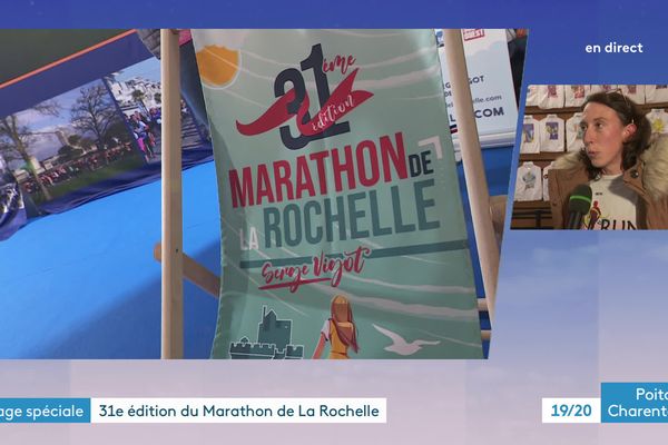 Page spéciale Marathon de La Rochelle dans notre édition du JT France 3 Poitou-Charentes.