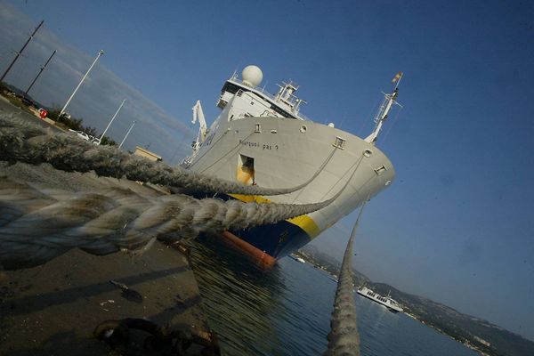 Le Pourquoi pas ? navire de l'Ifremer