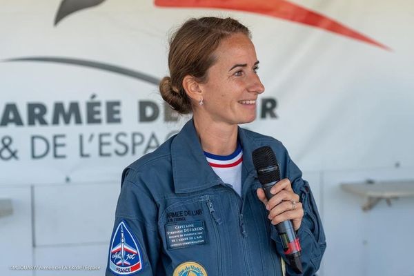 Stéphanie Dujardin, militaire de carrière.