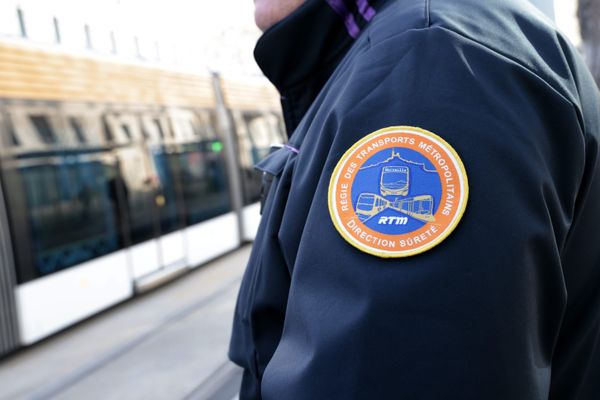 Les agents du groupe d'assistance et de protection (GAP) de la RTM veillent à la sécurité des agents et des voyageurs à Marseille.