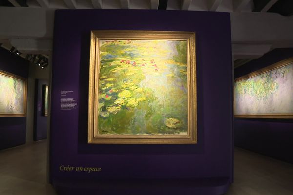 L'exposition consacrée à Claude Monnet est visible jusqu'au 18 septembre à Fontevraud.