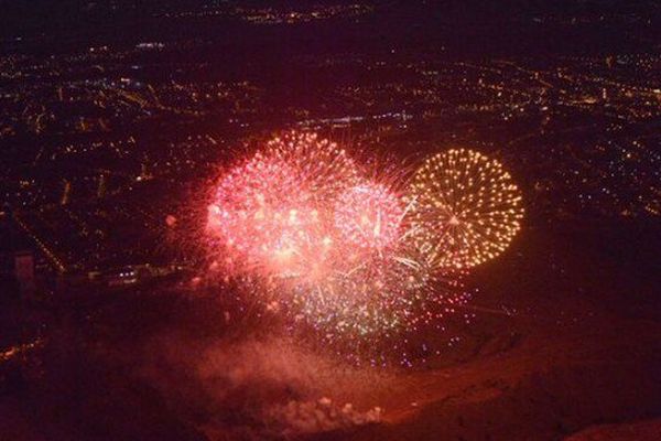 Les terrils du bassin minier parés de mille feux pour fêter trois ans d'appartenance au patrimoine de l'humanité