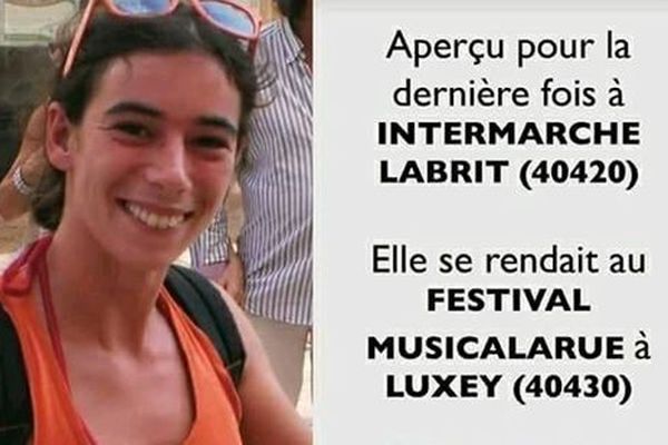 Ce message est diffusé sur la page Facebook " Avez-vous vu Laura ? "