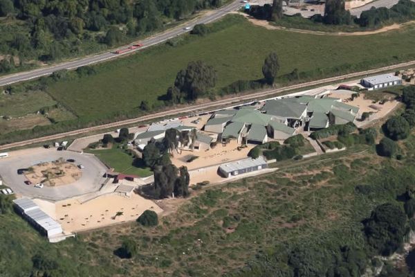 Le groupe scolaire de Mezzana, sur la commune de Sarrola-Carcopino.