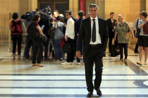 L'ancien ministre du Budget, Jérôme Cahuzac, le 12 septembre 2016 au palais de justice de Paris. (