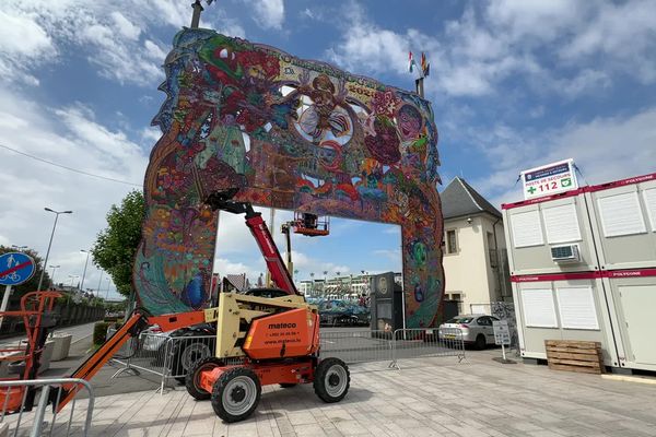 La Schueberfouer se tient sur le parking des Glacis de Luxembourg-ville.