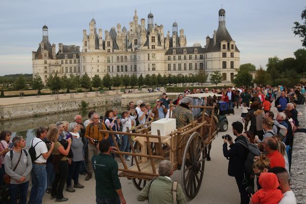 Chambord lors de ses 500 ans, le 6 septembre 2019. 