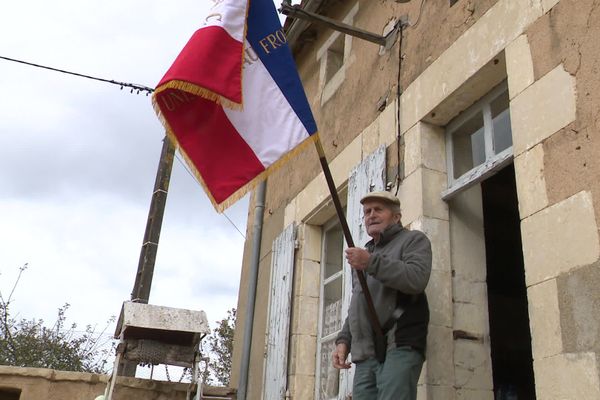 Jean Granier, porte-drapeau depuis 31 ans