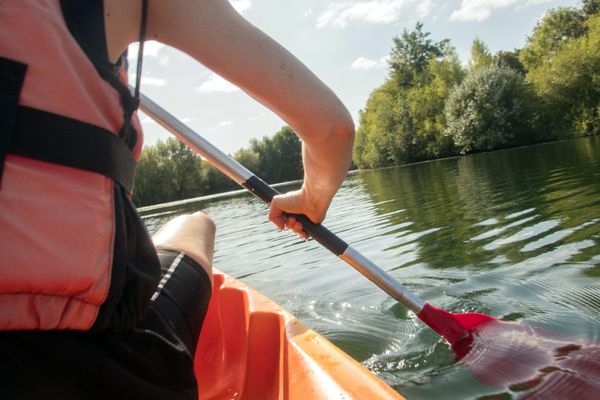 La personne portée disparue faisait du canoë sur la rivière Oise. Photo d'illustration.