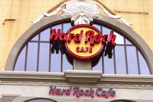 Le hard rock café de Marseille, inauguré en 2014.