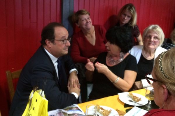 François Hollande à Rouen